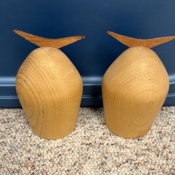 Wood owl amplifier speakers - Picture 3 of 5